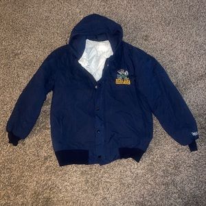 Vintage Notre Dame Puff Jacket Large